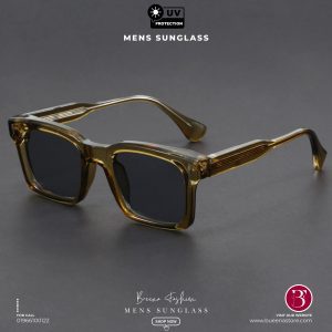 Men's Premium Olive Green Sunglass